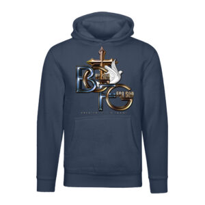 BGFG Cross Hoodie - Navy Blue (First Press)